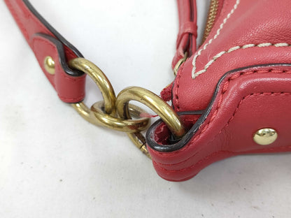 COACH 2-way shoulder bag in red leather, 22423, handbag