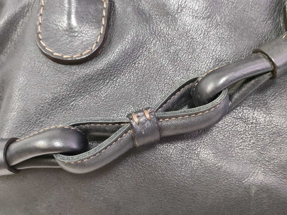 LOEWE Fiesta 2-way handbag in black leather