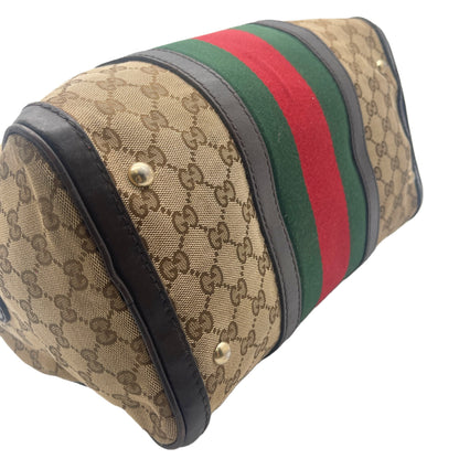 GUCCI Gucci Sherry Line Canvas Boston Bag Boston Bag