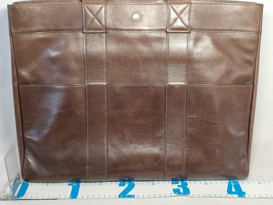 HERMES Foultou Leather Foultou Tote Bag Tote Bag