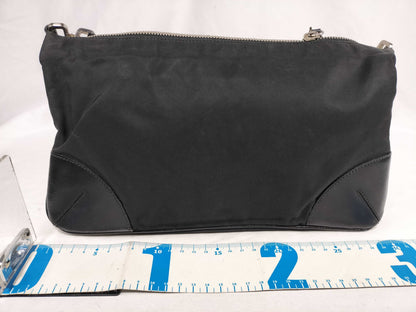 PRADA Nylon Tessuto x Leather Shoulder Bag Shoulder Bag
