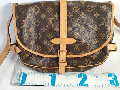 LOUIS VUITTON Monogram Saumur Shoulder Bag MB0178 Shoulder Bag