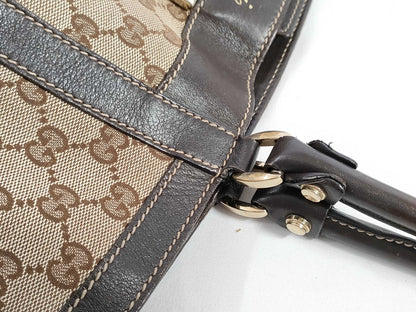 GUCCI GG Canvas Abbey Tote Bag