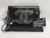 CHANEL Enamel Coco Mark Rhinestone Wallet