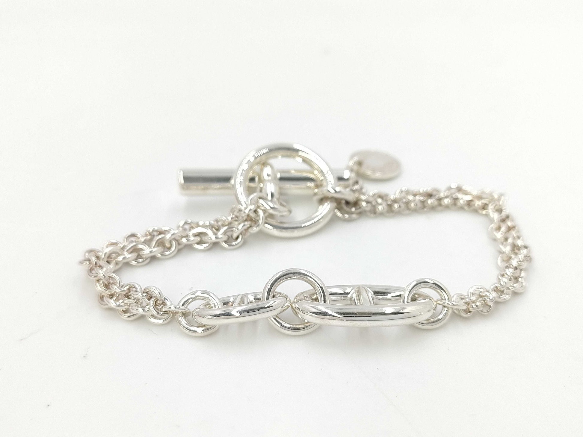 HERMES Chaine d'Ancre New Farandole Bracelet ST Bracelet Bangle