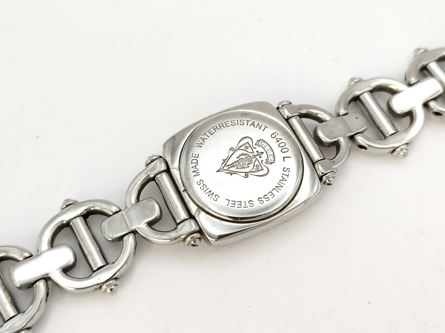 GUCCI 6400L 0089471 Quartz Black Dial Women's Watch