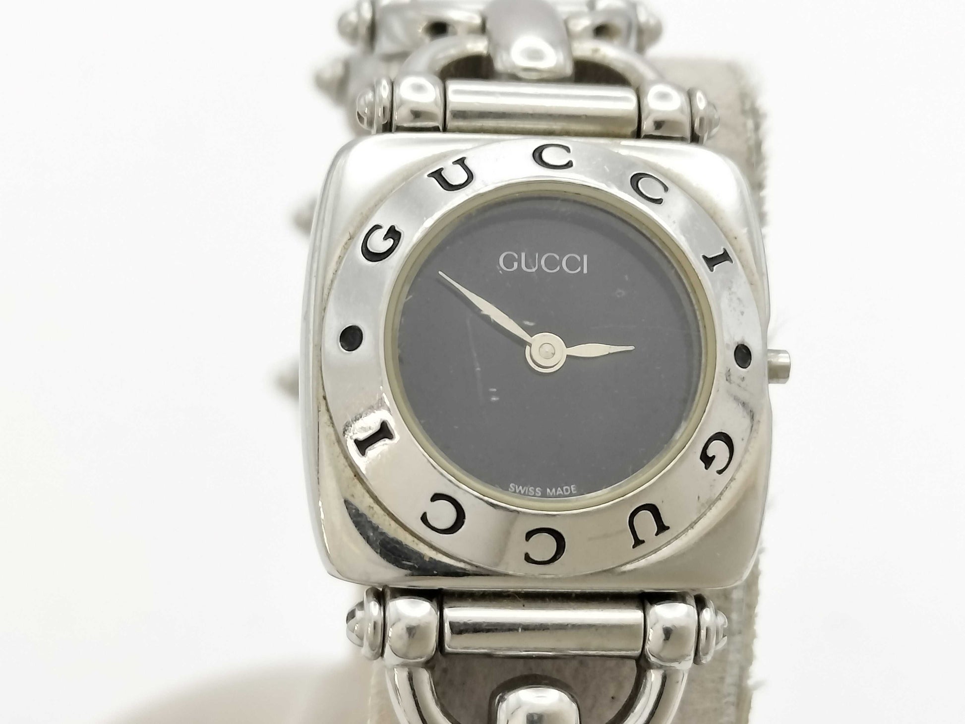 GUCCI 6400L 0089471 Quartz Black Dial Women's Watch