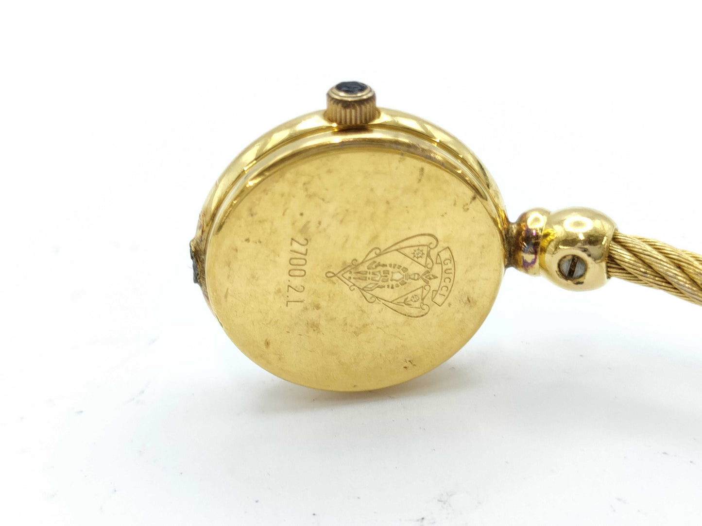 GUCCI 2700.2L 0220027 Quartz Black Dial Women's Watch