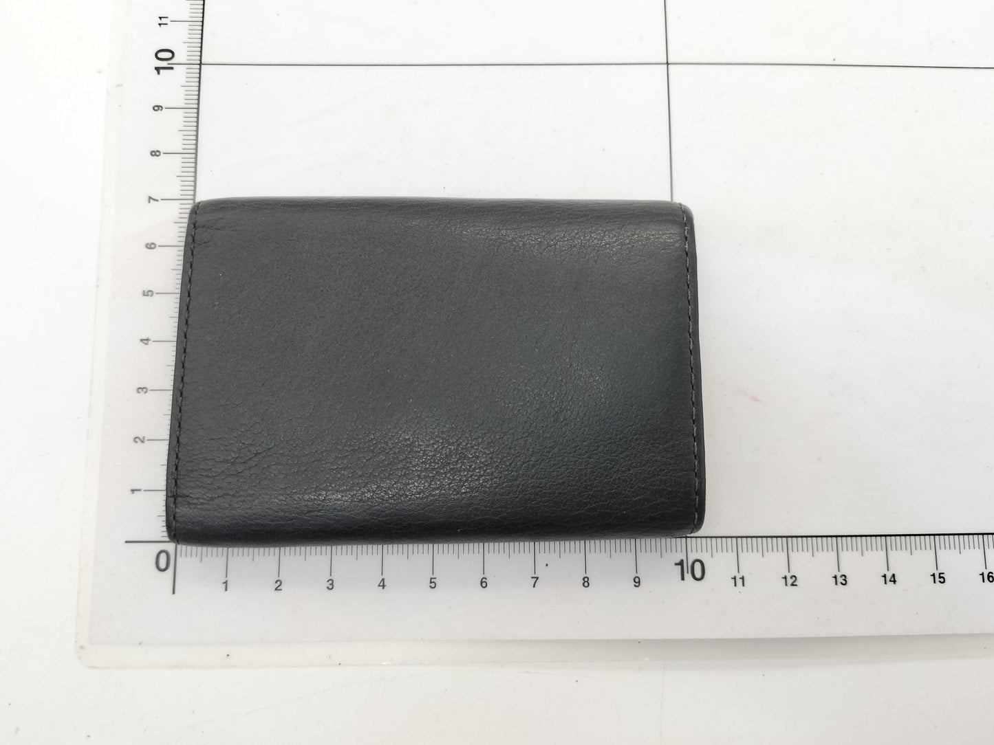 Cartier Must Cartier Must Line Leather Card Case Black Card Case/Pass Case/Business Card Case Key Case/Key Holder