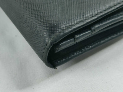 PRADA PRADA Saffiano Long Wallet with Card Holder