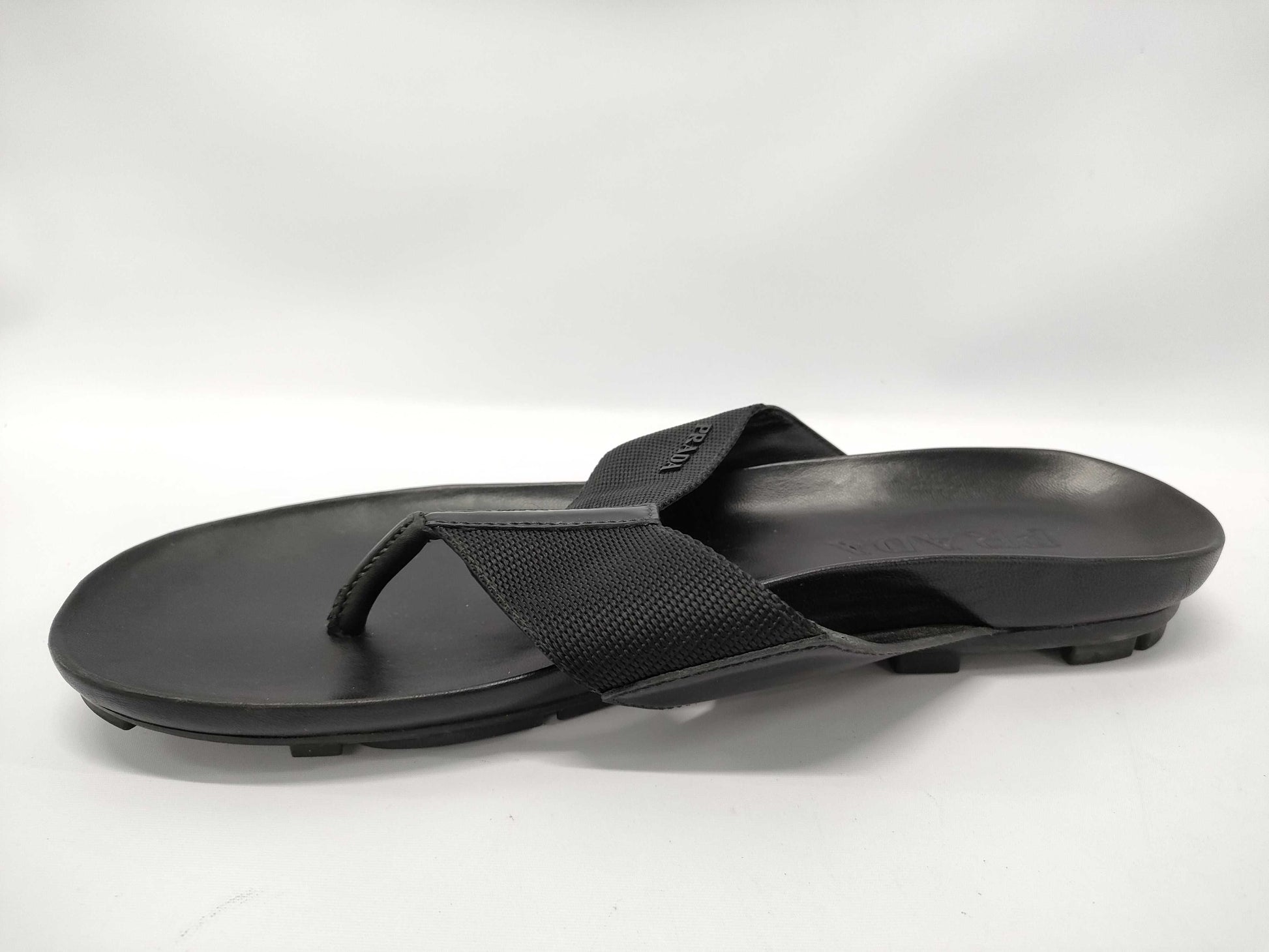 PRADA Prada Leather Sandals 7 1/2 Sandals