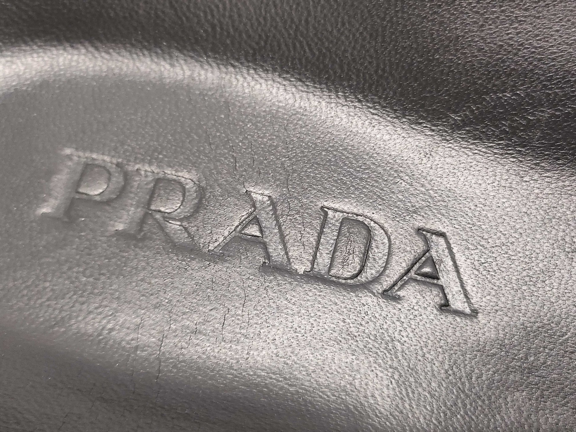 PRADA Prada Leather Sandals 7 1/2 Sandals