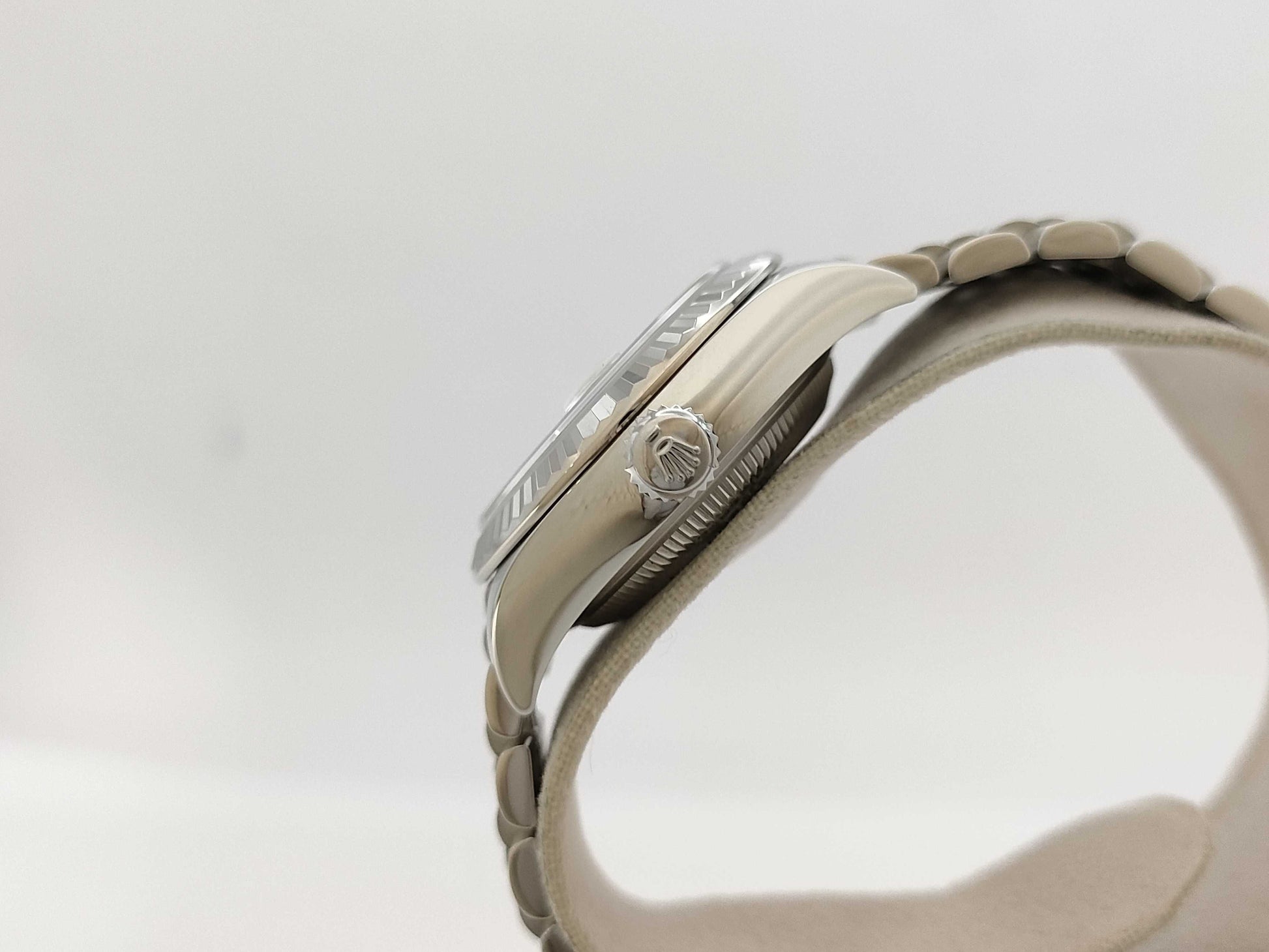 ROLEX 279174 0EK61538 Silver Roman Women's Watch