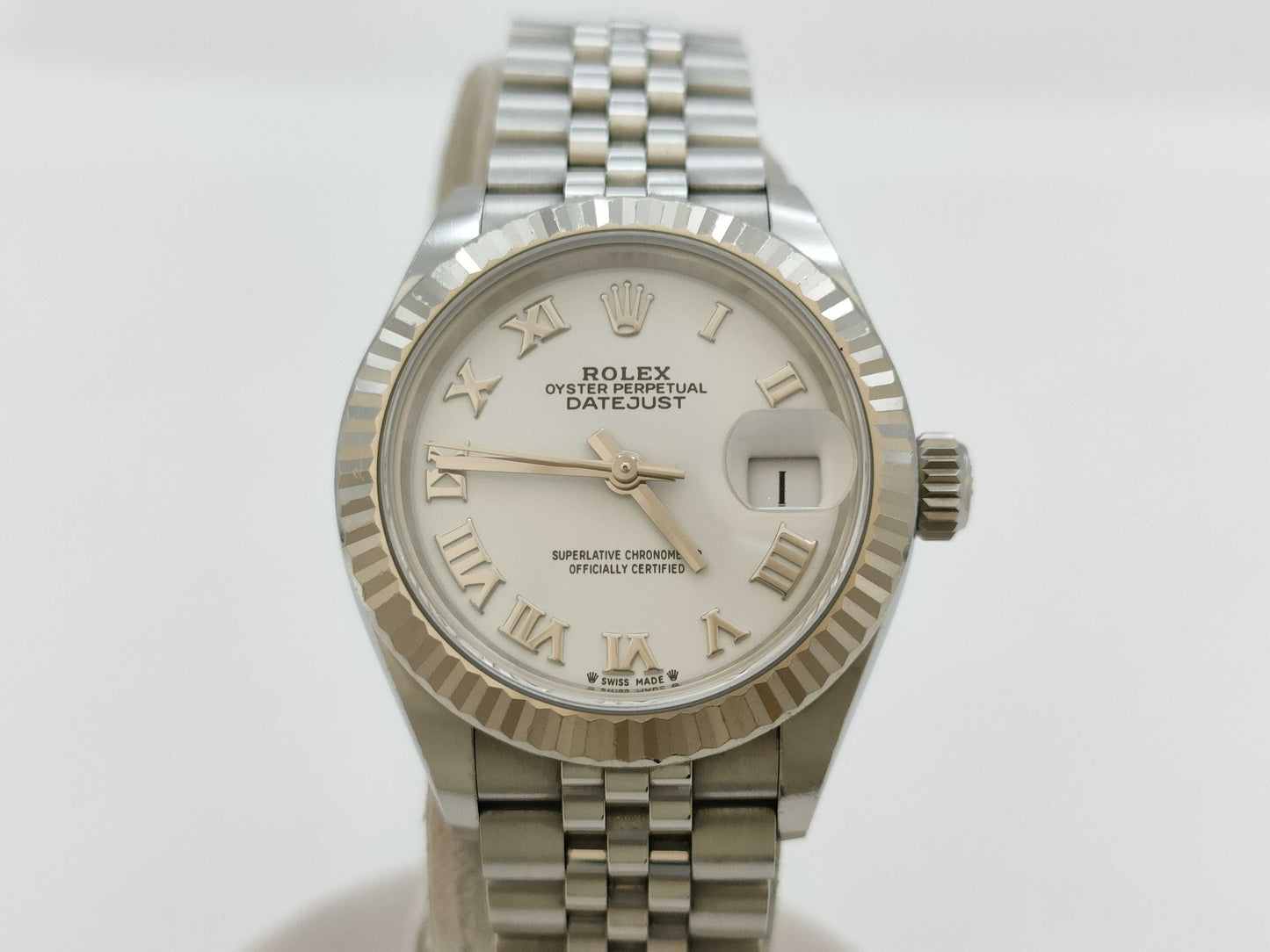 ROLEX 279174 36Z6C234 White Roman Women's Watch