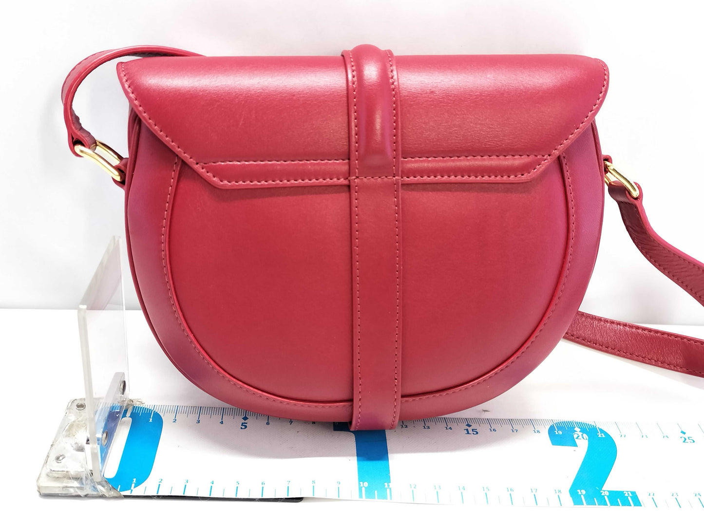 CELINE CELINE Shoulder Bag Red Buzas 16 Shoulder Bag