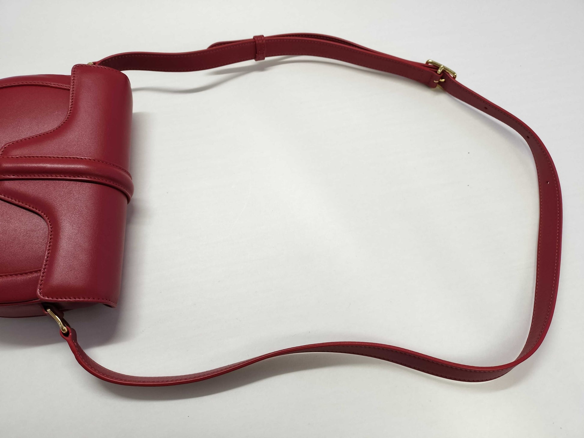 CELINE CELINE Shoulder Bag Red Buzas 16 Shoulder Bag