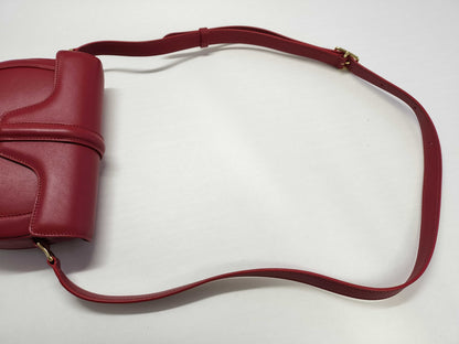 CELINE CELINE Shoulder Bag Red Buzas 16 Shoulder Bag