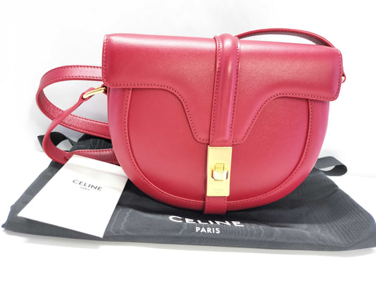 CELINE CELINE Shoulder Bag Red Buzas 16 Shoulder Bag
