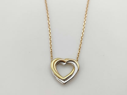 Cartier Trinity Heart 750 4.2g Necklace 