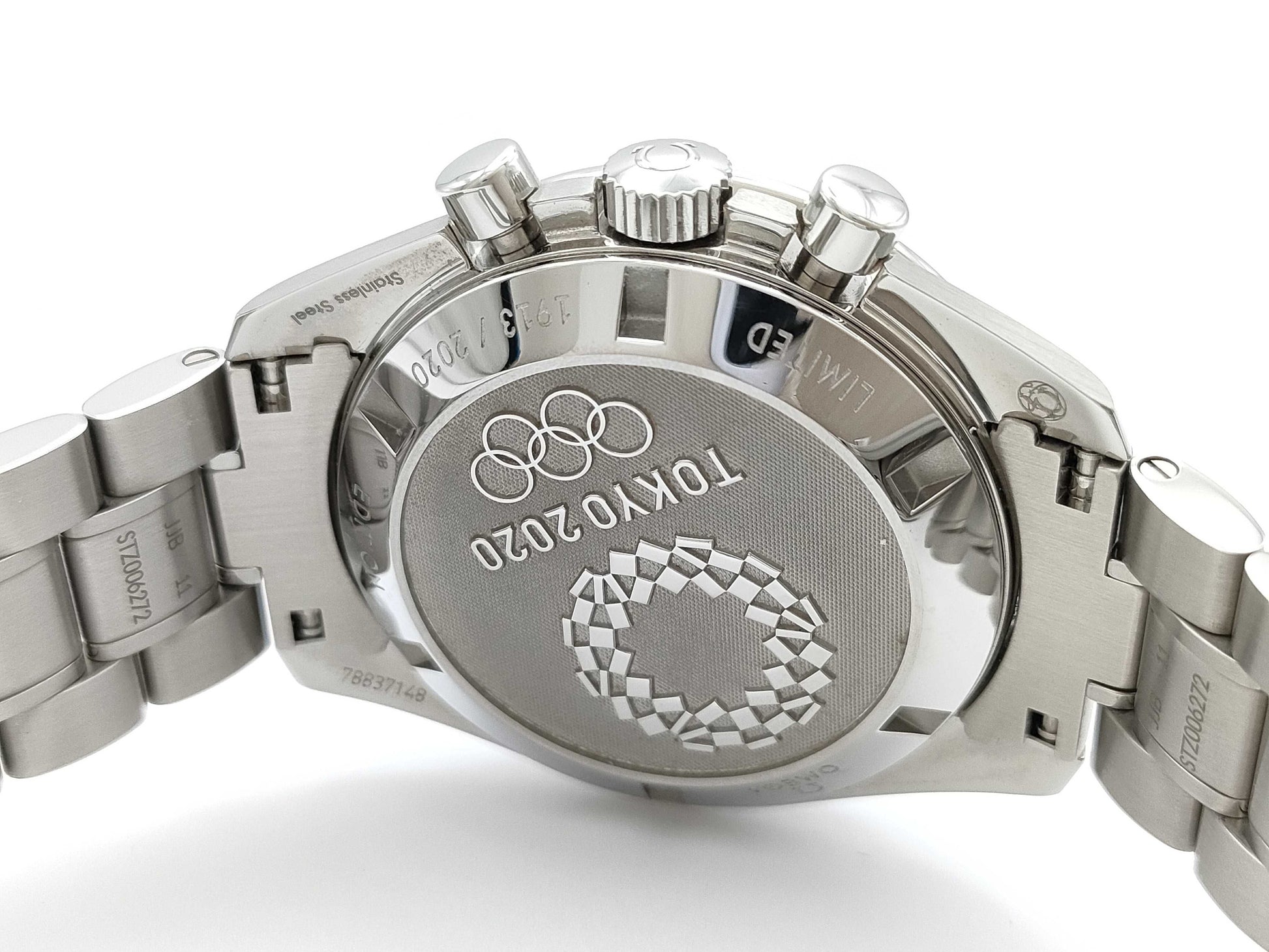 OMEGA 522.30.42.30.03.001 78837148 1913/2020 Tokyo Olympics 2020 Manual Winding Blue Dial Men's Watch