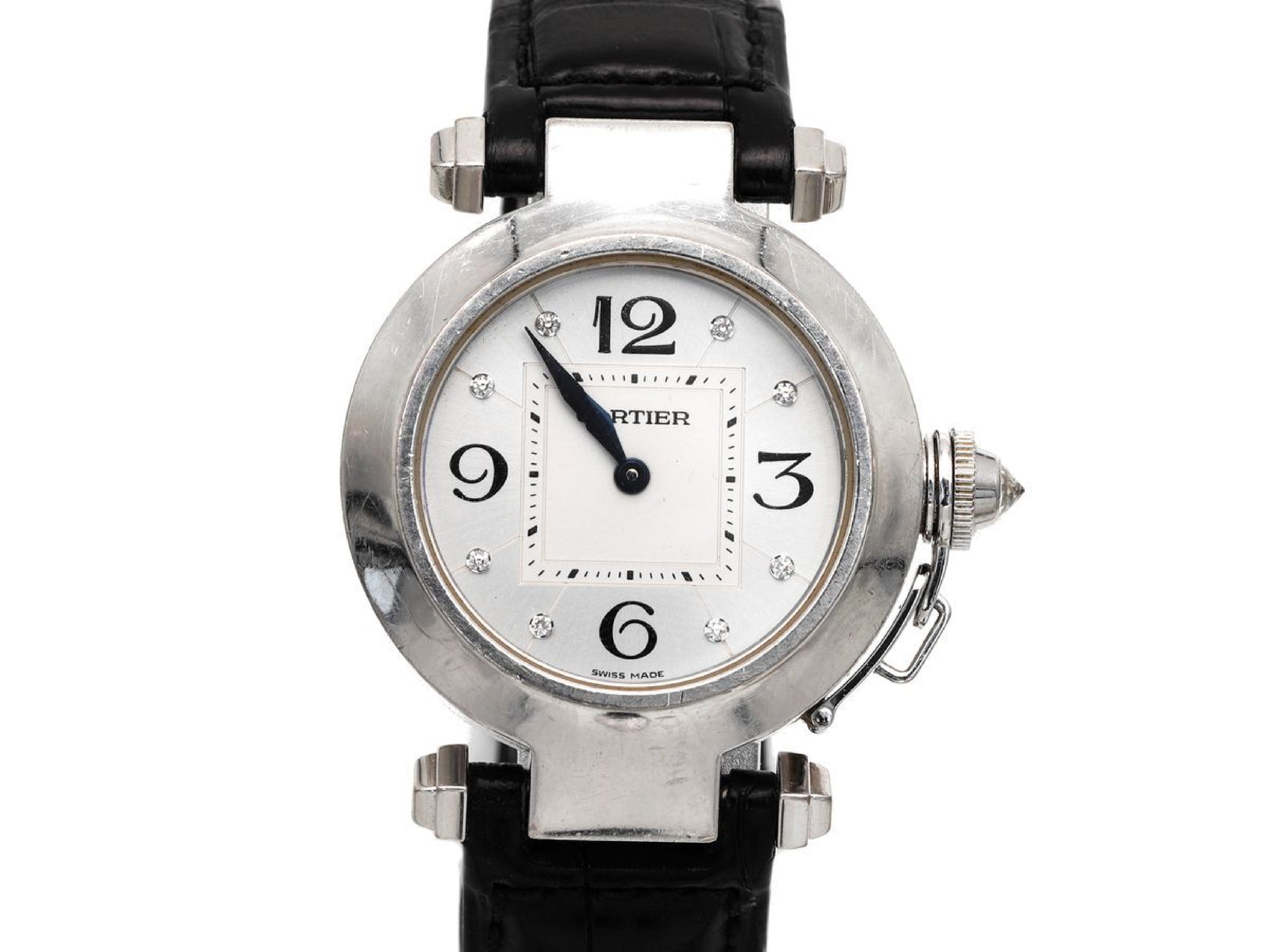 Cartier Pasha C WJ11902G 2813 94667LX Quartz 18K Gold Women's Watch