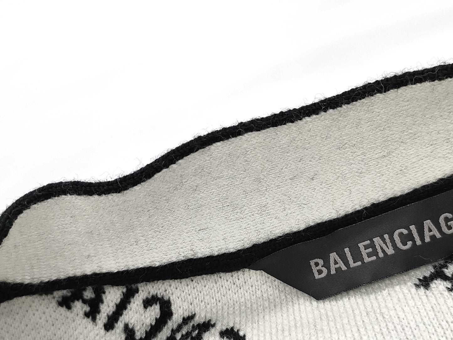 BALENCIAGA BALENCIAGA 719649 Logomaia All Over Cardigan Knit Cardigan Size 4 Unused with tags Cardigan