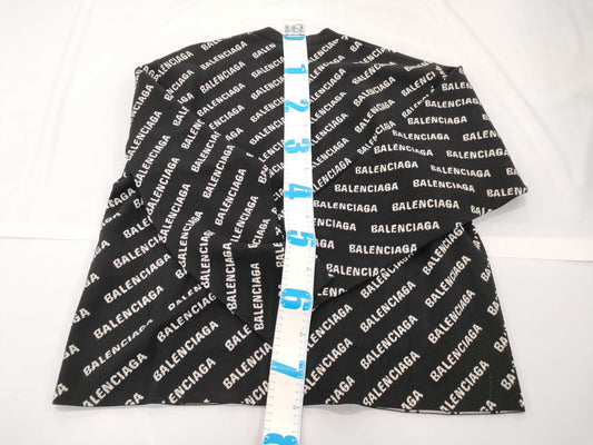 BALENCIAGA BALENCIAGA 719649 Logomaia All Over Cardigan Knit Cardigan Size 4 Unused with tags Cardigan