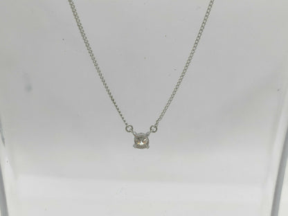 D0.328ct PT900/PT850 3.8g Necklace 