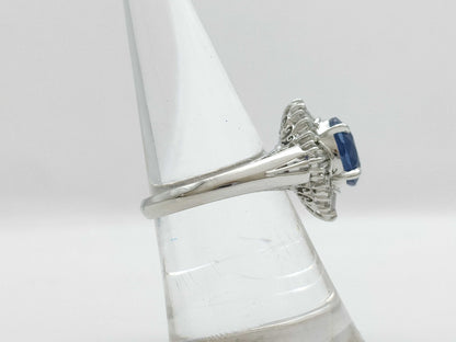 S3.39ct D0.43ct PT900 7.8g Ring 