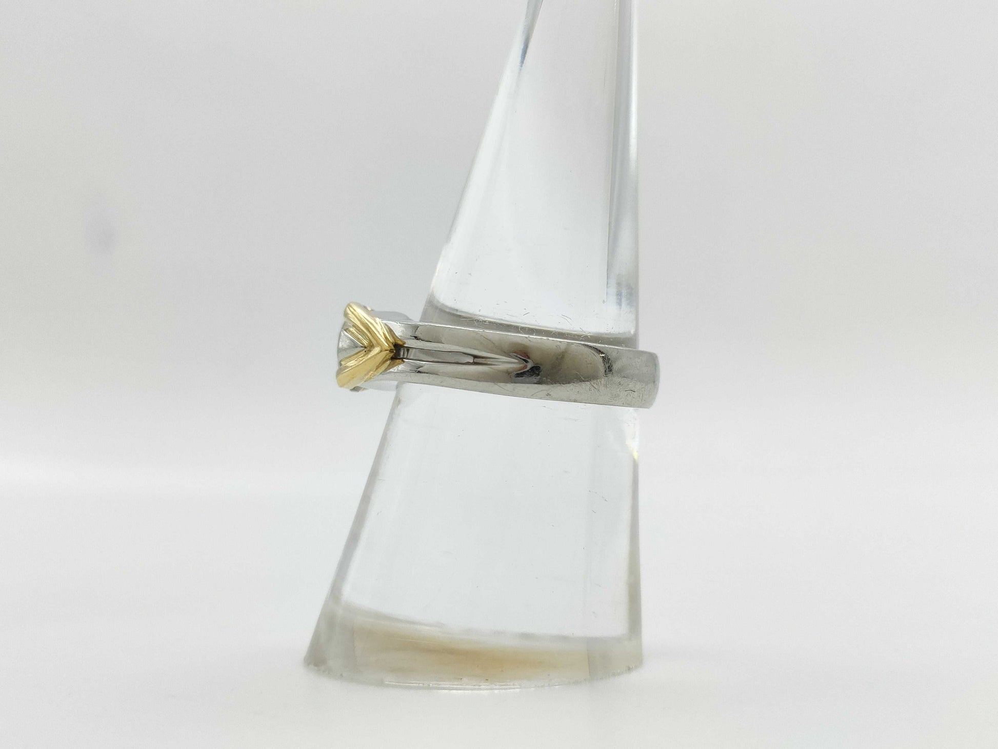 D1.035ct PT900/K18 8.2g Ring 