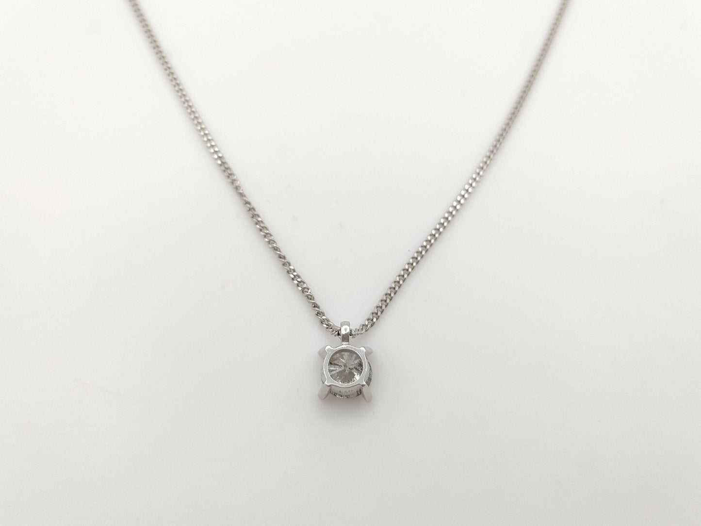 D1.17ct PT900/PT850 5.2g Necklace 