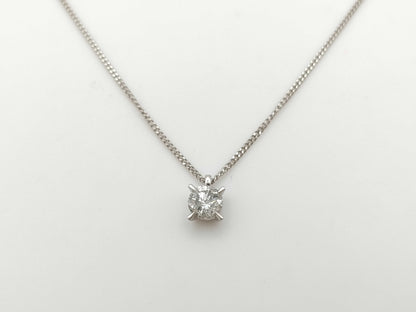 D1.17ct PT900/PT850 5.2g Necklace 
