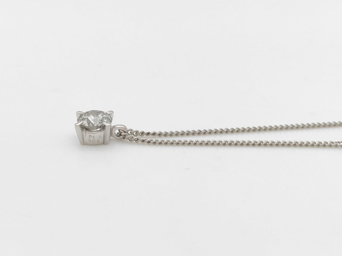 D1.17ct PT900/PT850 5.2g Necklace 