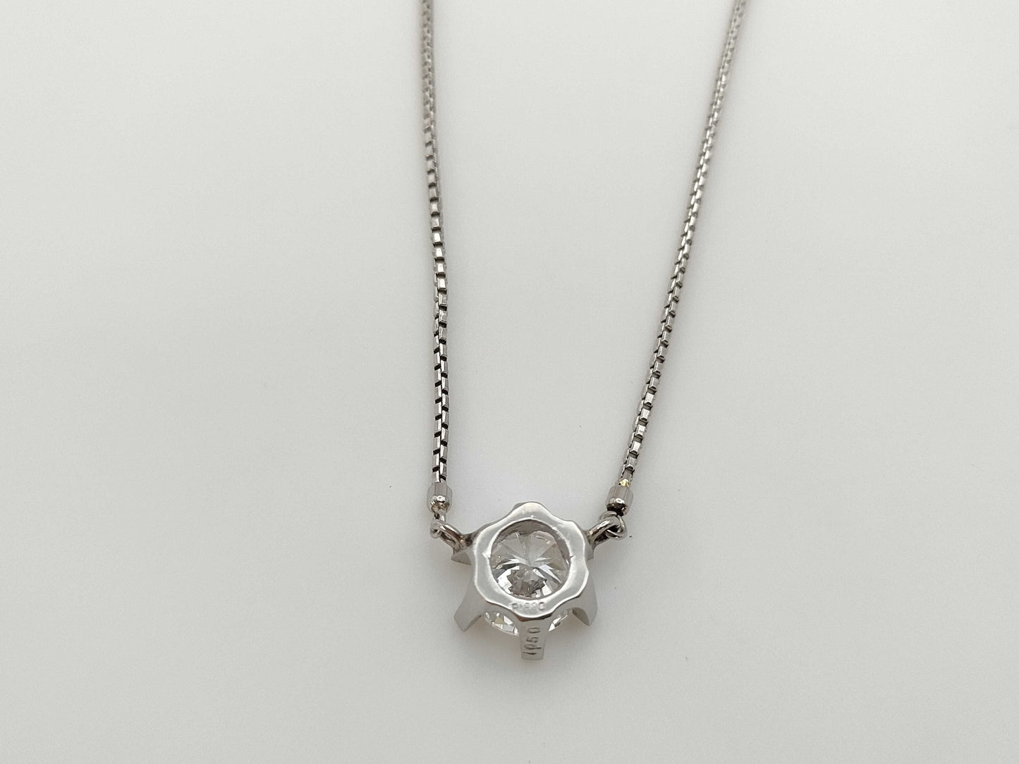 D1.050ct PT900/PT850 5.3g Necklace 