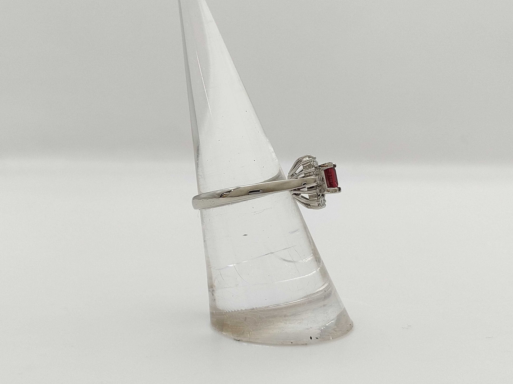 R0.47ct D0.23ct PT900 5.2g Ring 