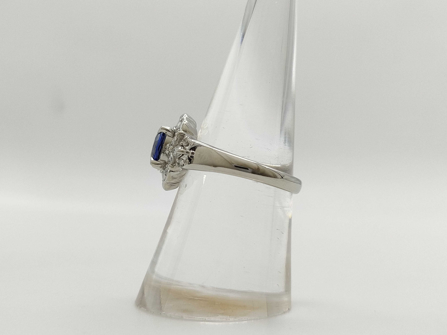 S1.02ct D0.43ct PT900 6.9g Ring 