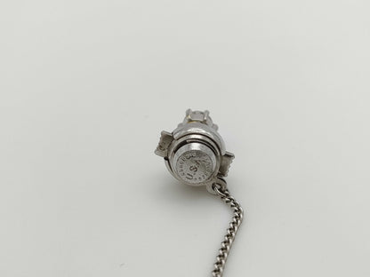 D0.66ct PT900 1.2g Tie Pin/Cufflinks 