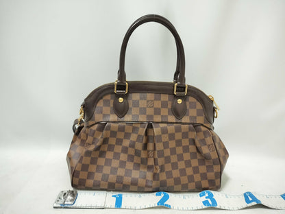 LOUIS VUITTON Damier Trevi PM Handbag Shoulder Bag Serial Handbag