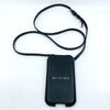 BALENCIAGA Phone Shoulder Leather Logo Black Pouch