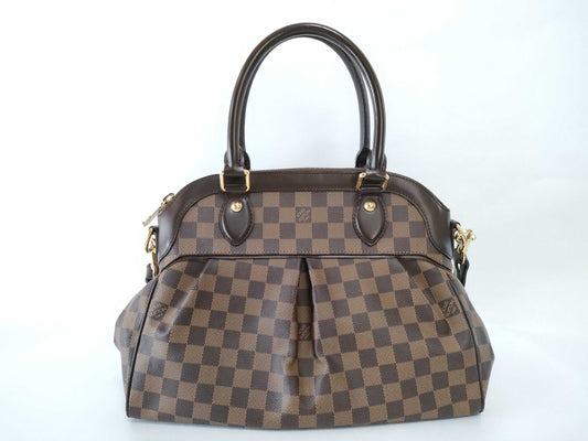 LOUIS VUITTON Damier LV Trevi Handbag