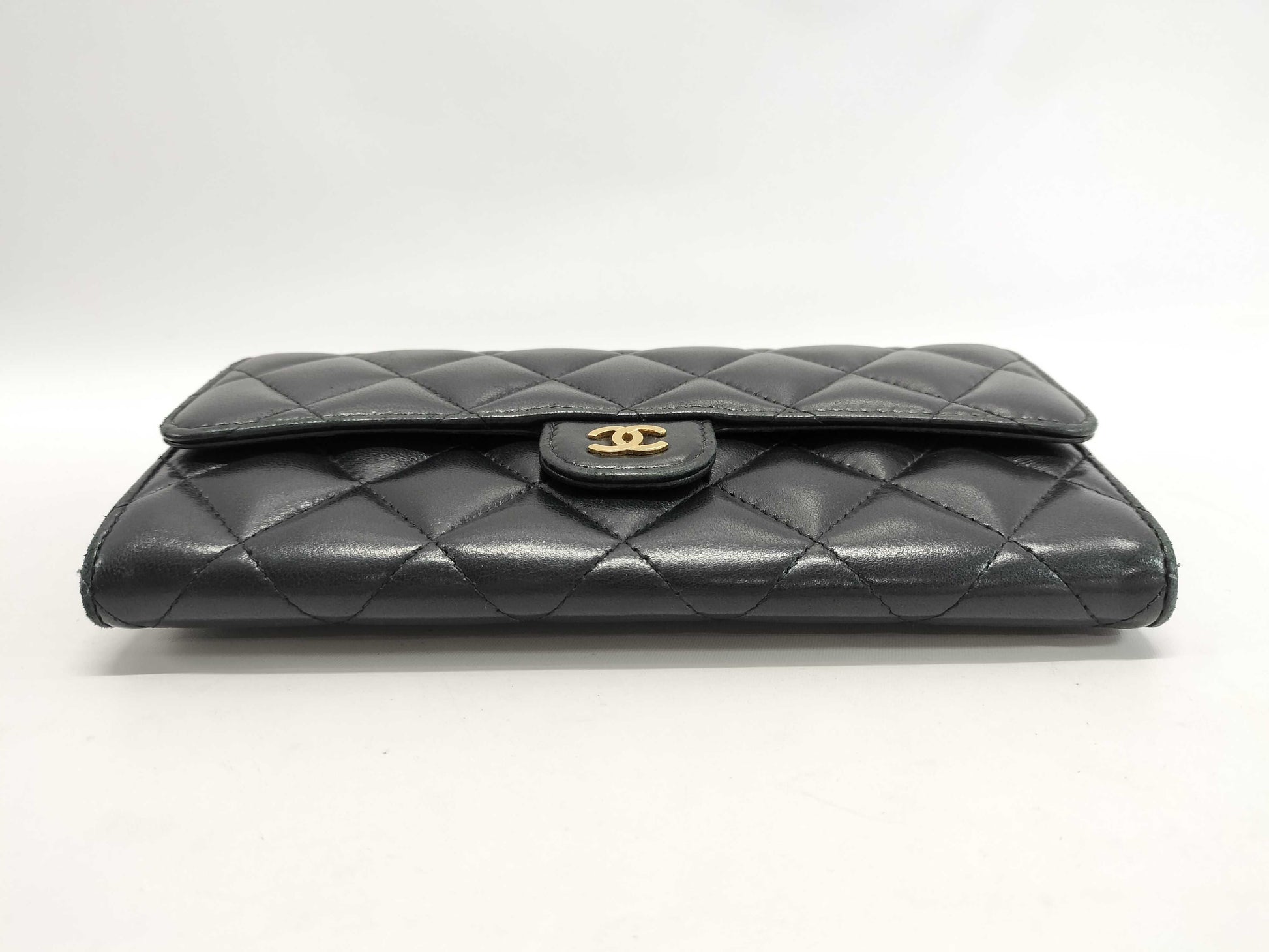 CHANEL CHANEL Long Wallet Gold Hardware Wallet