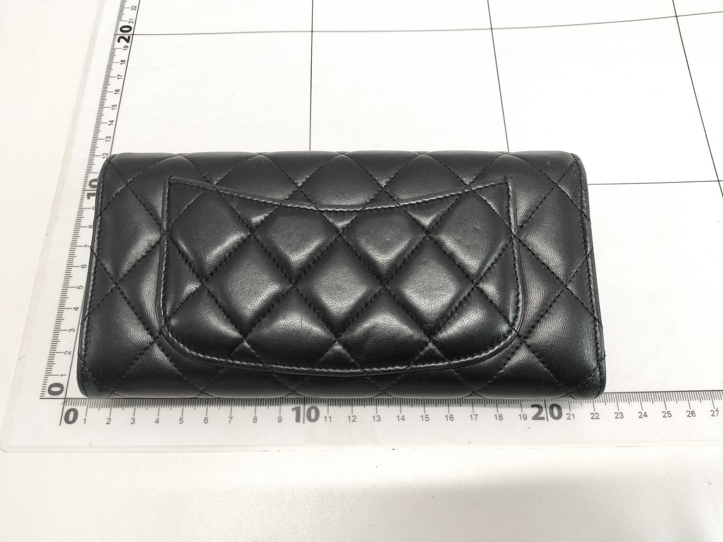 CHANEL CHANEL Long Wallet Silver Hardware Wallet