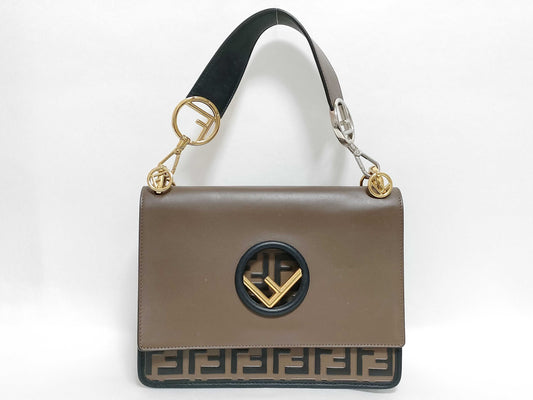 FENDI Zucca pattern FENDI Canayeff shoulder bag
