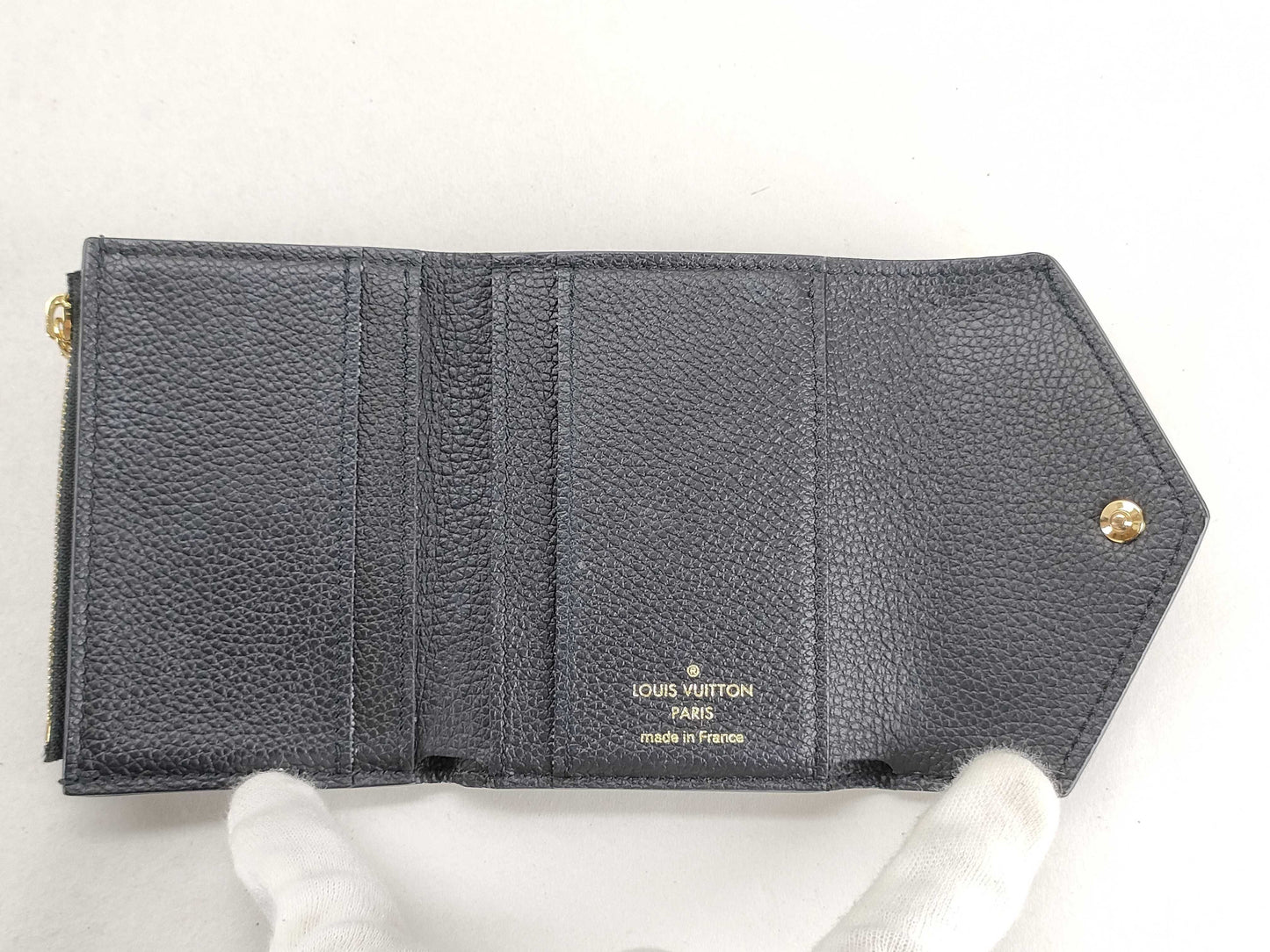 LOUIS VUITTON Monogram Empreinte LV Portefeuille Zoe Wallet