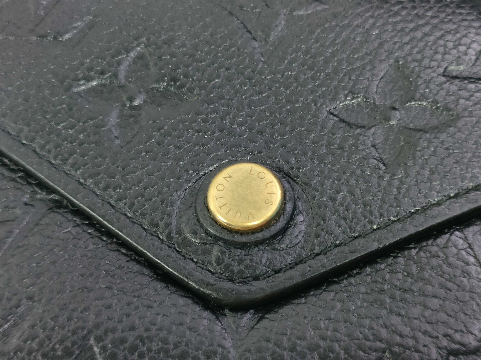 LOUIS VUITTON Monogram Empreinte LV Empreinte Wallet