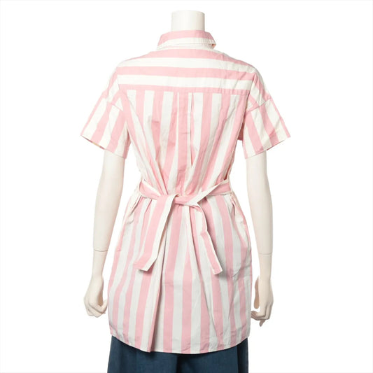 MONCLER Cotton Shirt I19542G00011 with Belt, Size 10, 140cm