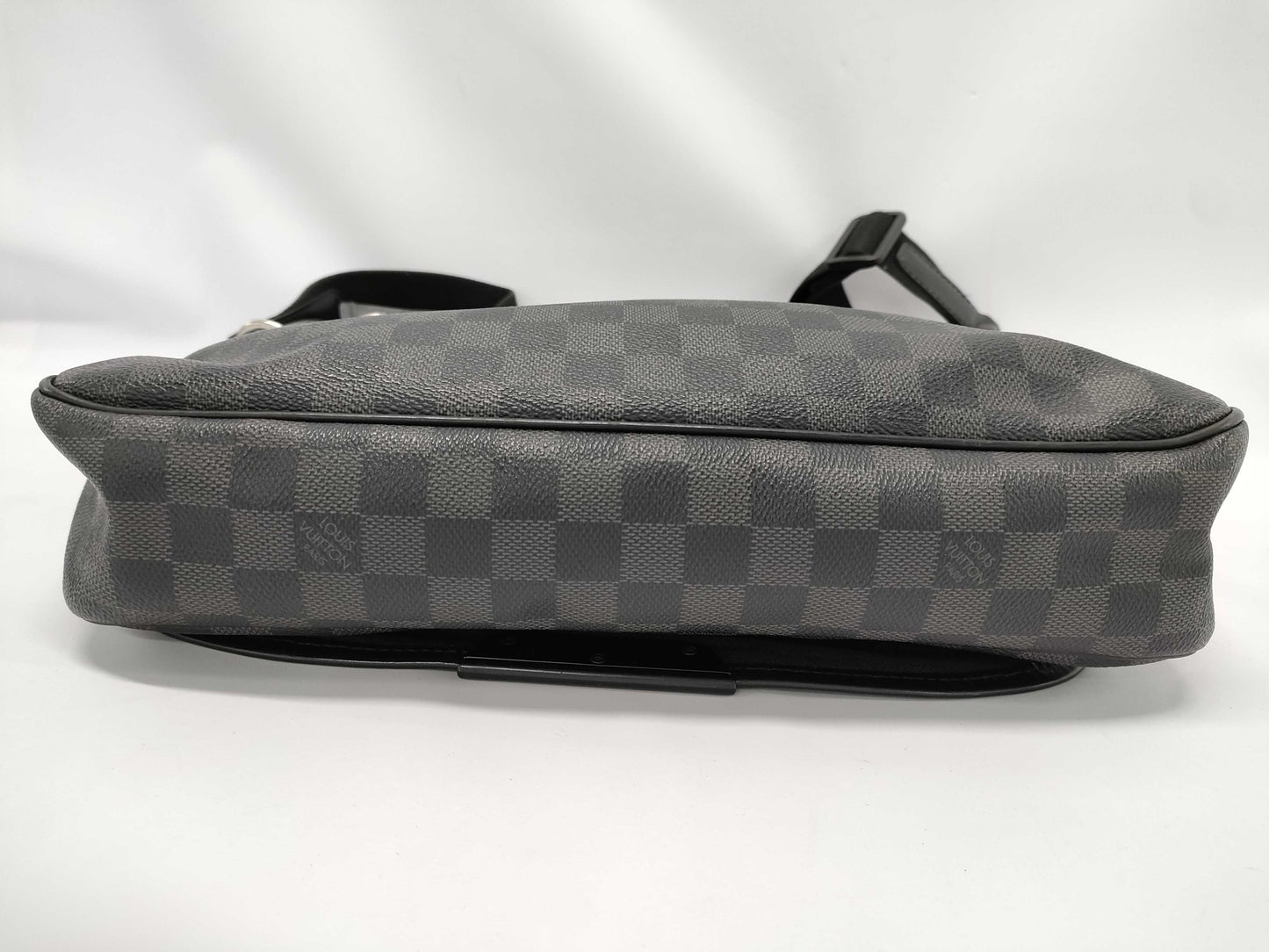 LOUIS VUITTON Damier Graphite Flap Crossbody Bag Shoulder Bag
