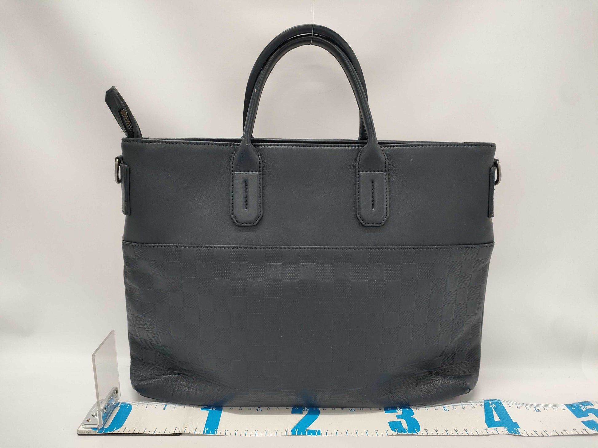 LOUIS VUITTON Louis Vuitton Blue Damier Hand Briefcase Tote Bag