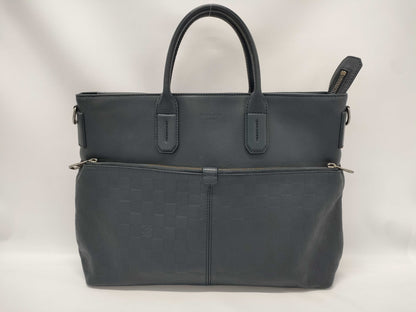 LOUIS VUITTON Louis Vuitton Blue Damier Hand Briefcase Tote Bag