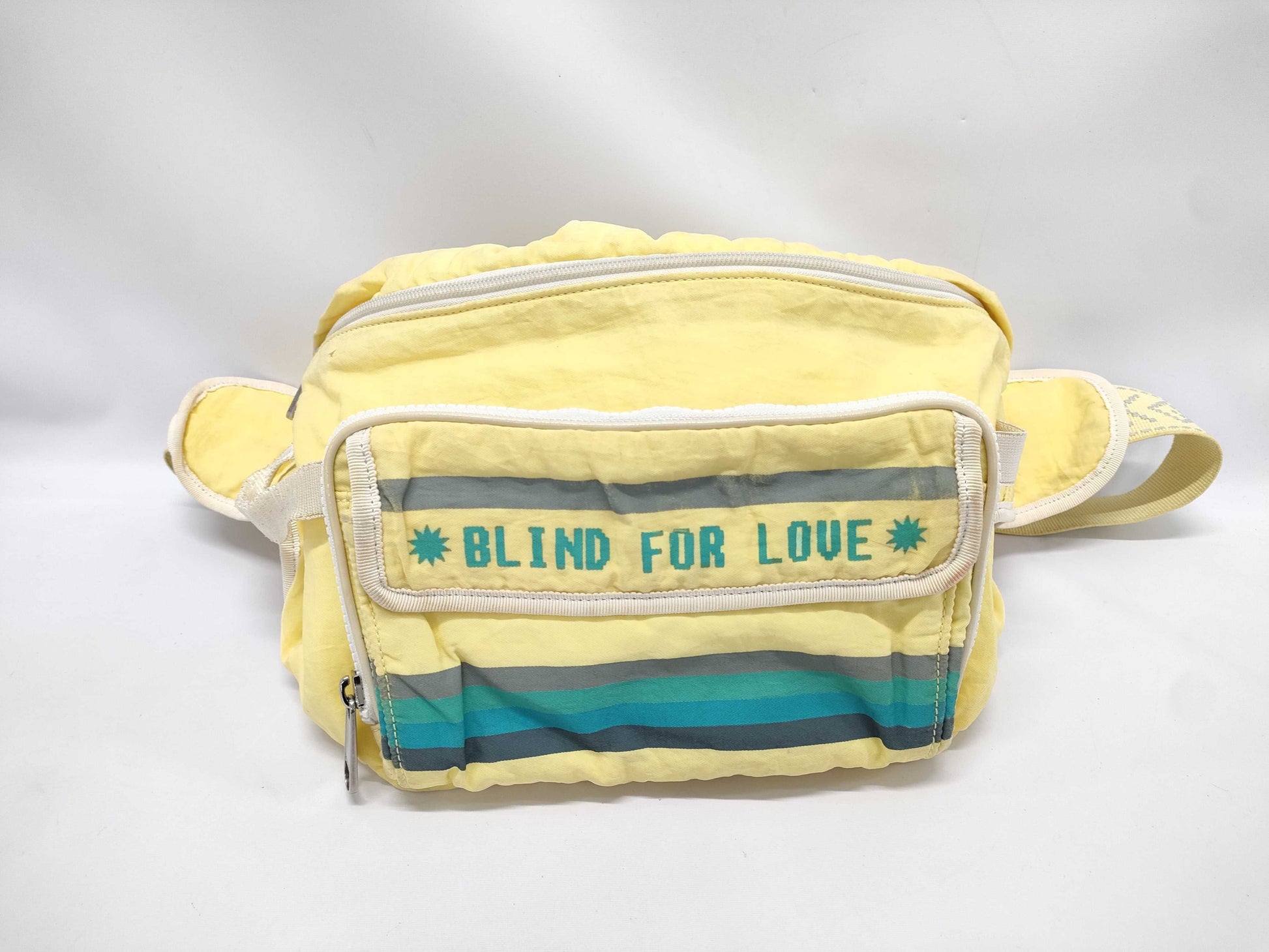 GUCCI Yellow Studded Waist Bag